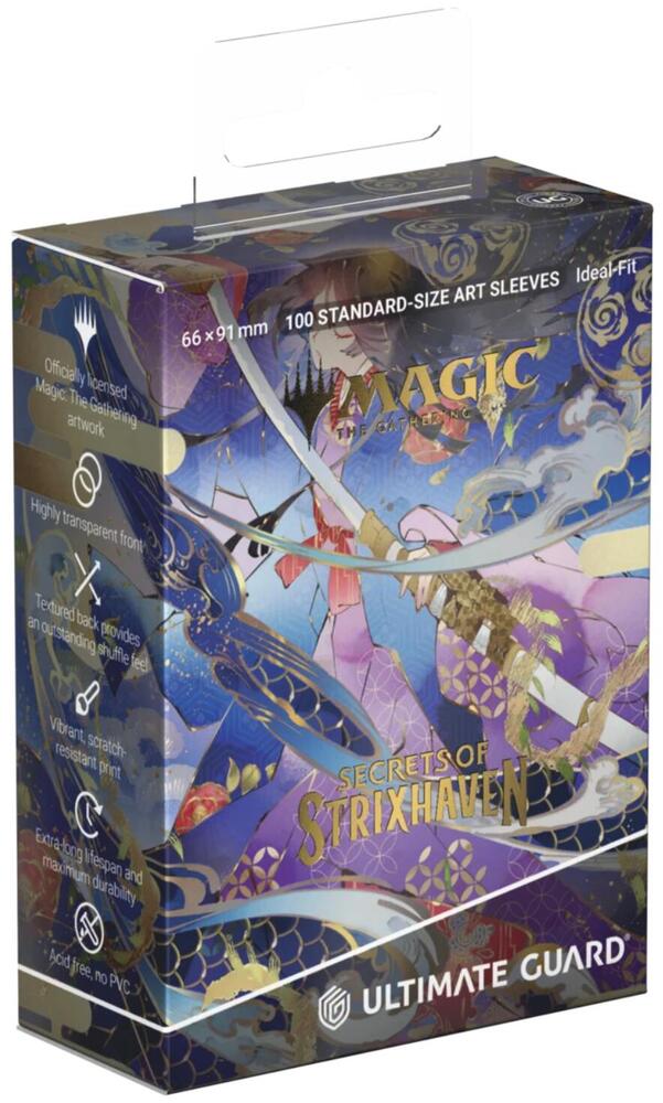 Magic: The Gathering: Secrets of Strixhaven Art Sleeves - Force of Will (JPN) (100-Pack) Ultimate Guard