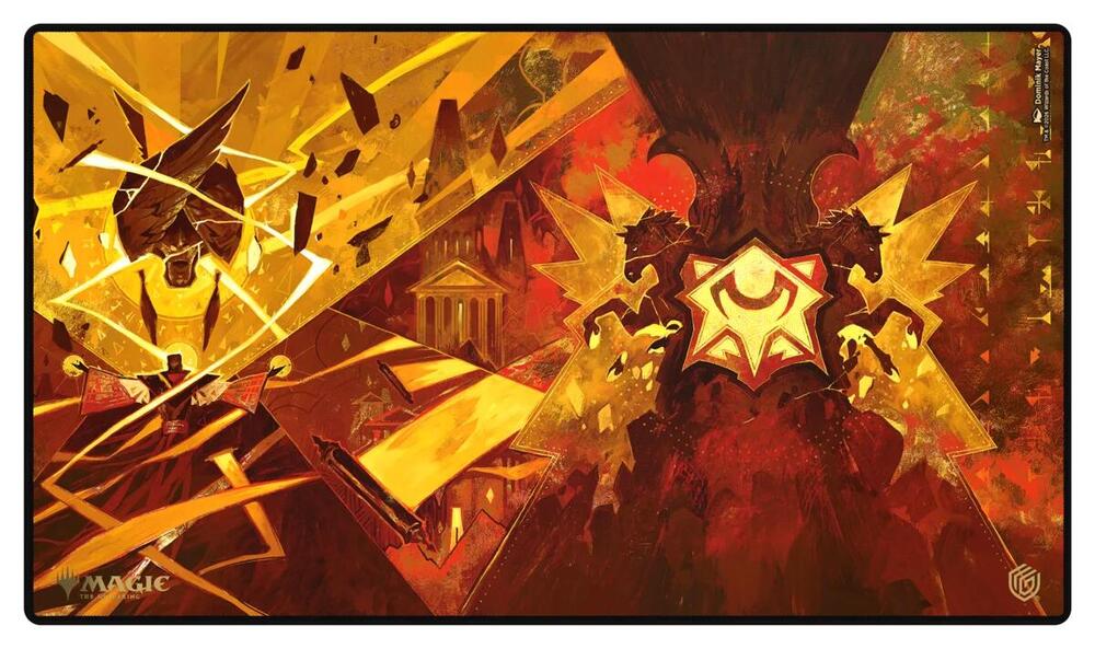Magic: The Gathering Secrets of Strixhaven Playmat - Lorehold - Ultimate Guard Playmat