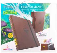 Magic: The Gathering Secrets of Strixhaven Cards Almanac 18-Pocket Slipcase Album - Lorehold - GameGenic Storage Albums