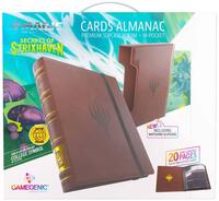 Magic: The Gathering Secrets of Strixhaven Cards Almanac 18-Pocket Slipcase Album - Quandrix - GameGenic Storage Albums