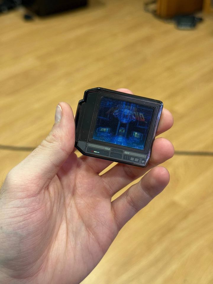 2.5" Lenticular Super Metroid CRTV Enamel Pin - NE32726