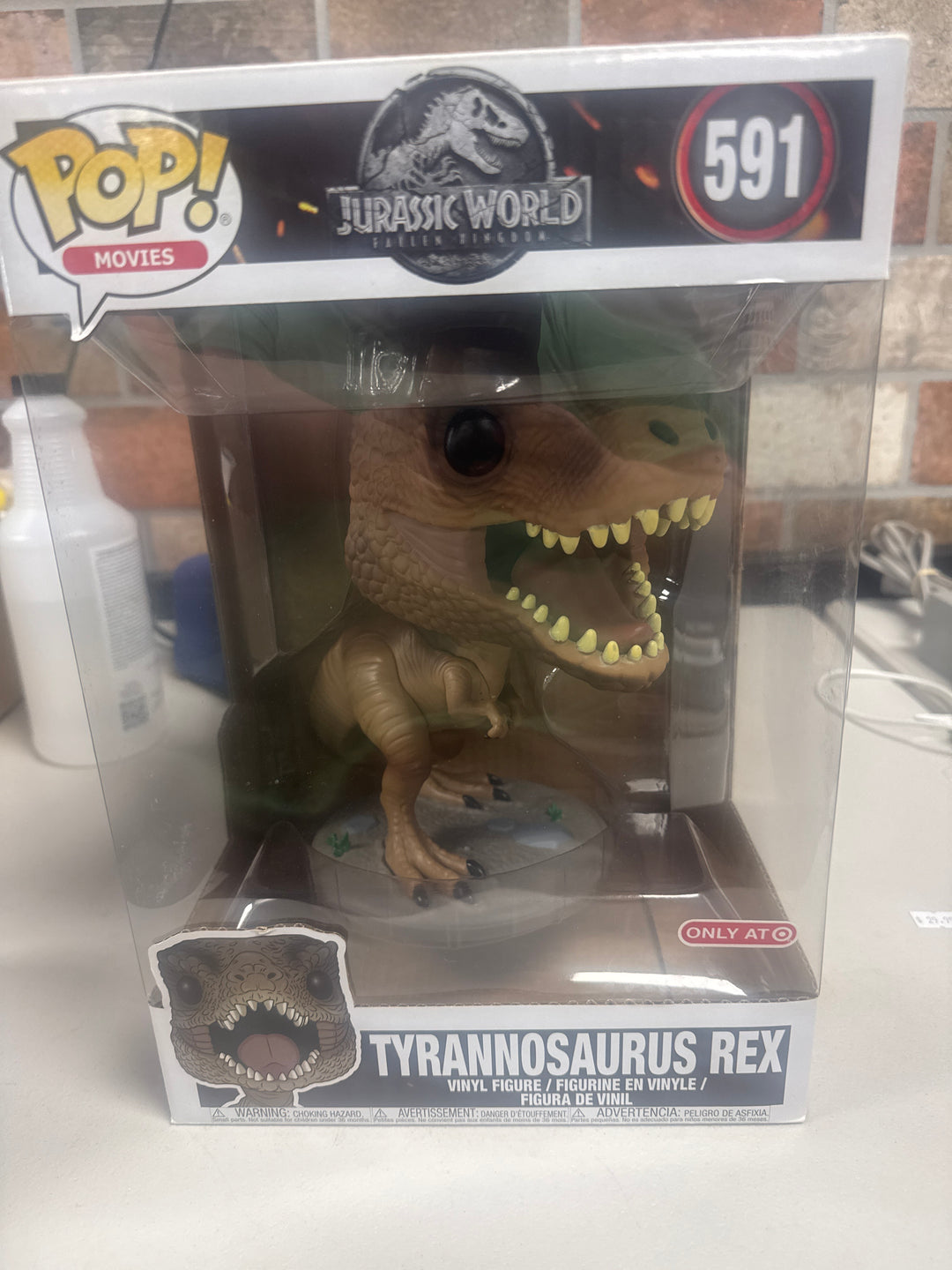 Funko Pop! Tyrannosaurus Rex #591 Target Jumbo 10 Inch Jurassic World FP92526