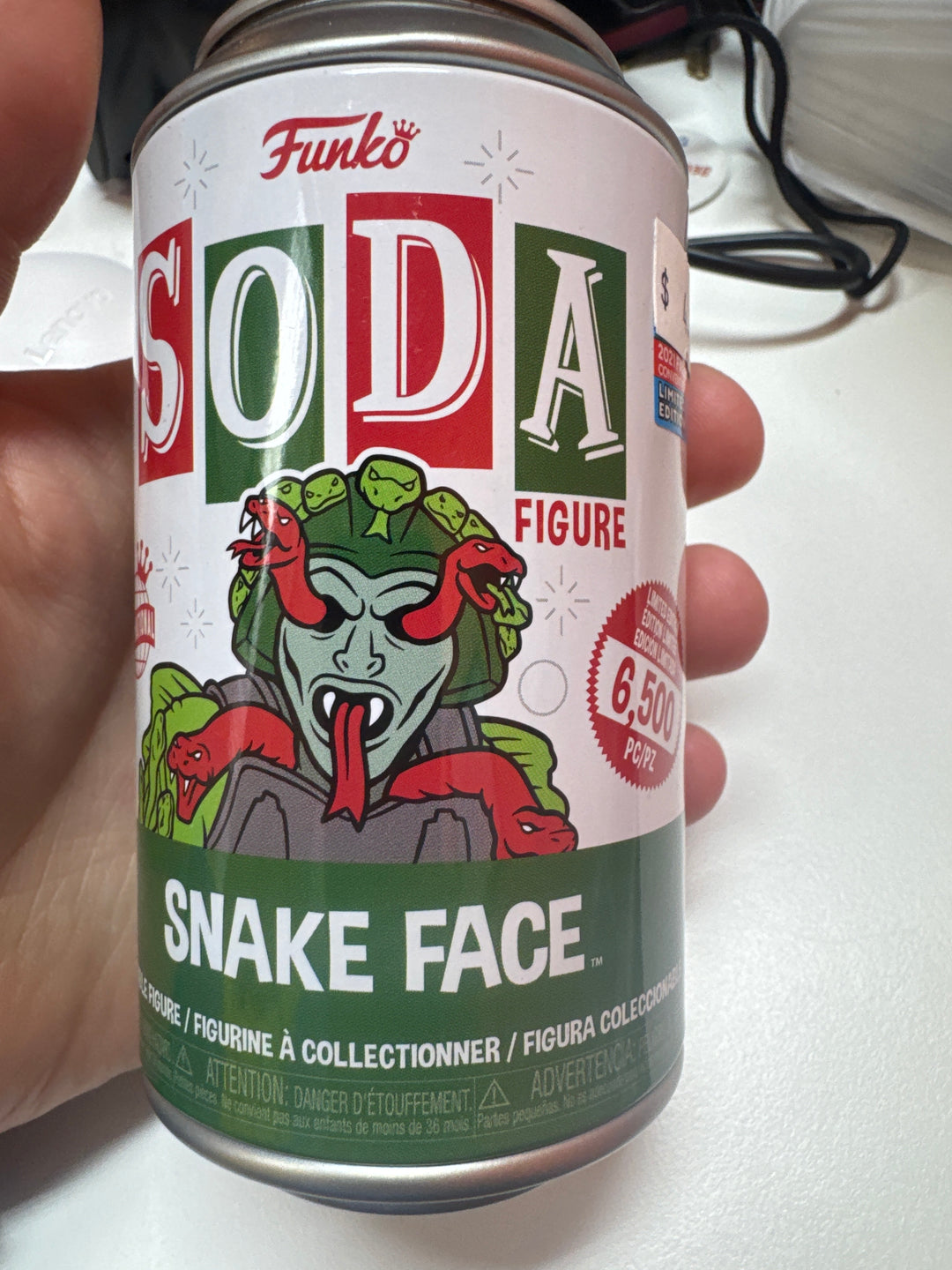 Funko Soda - He Man Snake Face - Opened MD31626