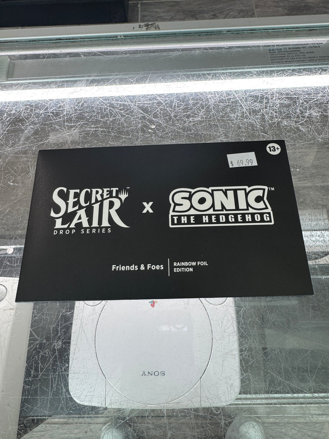 Secret Lair - Sonic The Hedgehog: Friends and Foes: Rainbow Foil Edition - Magic the Gathering
