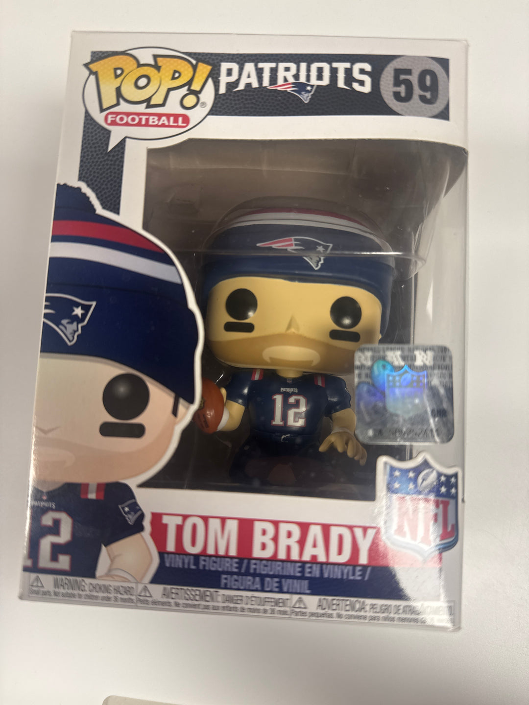 Funko Pop! Tom Brady (Patriots Color Rush) #59 NFL Patriots FP81126