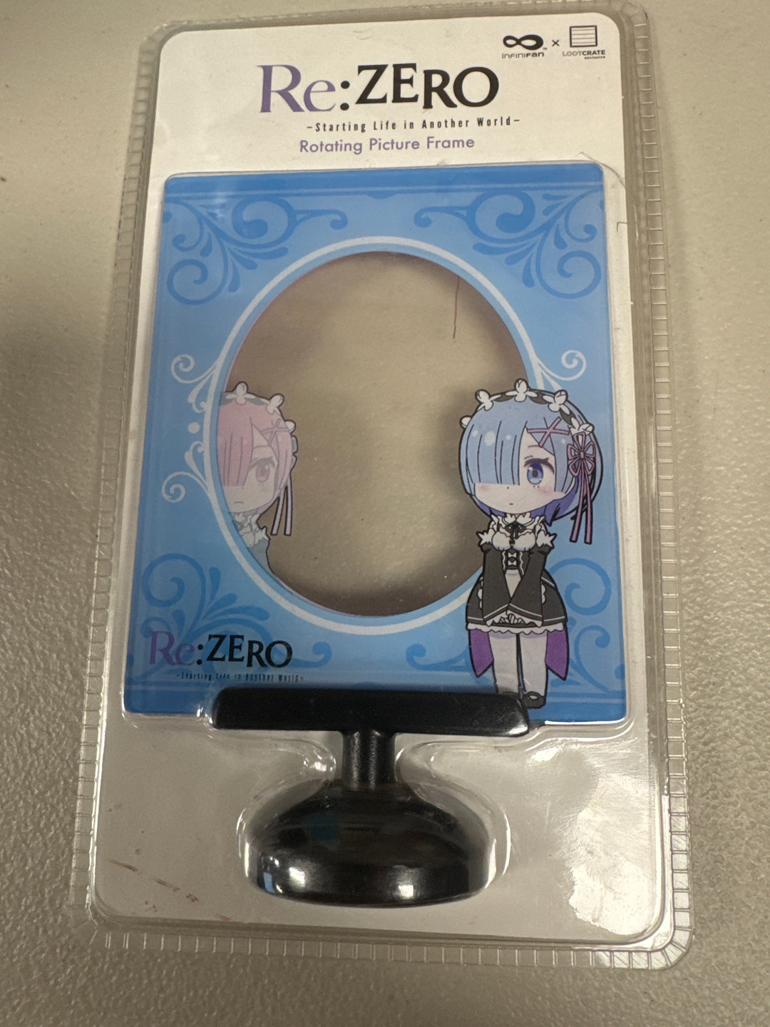 Re:Zero Rotating Picture Frame Crunchyroll Exclusive NT7326