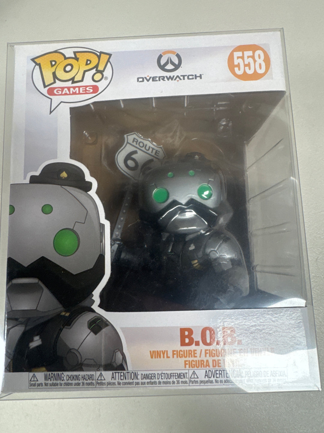 Funko Pop! B.O.B #558 BOB Overwatch  FP82126