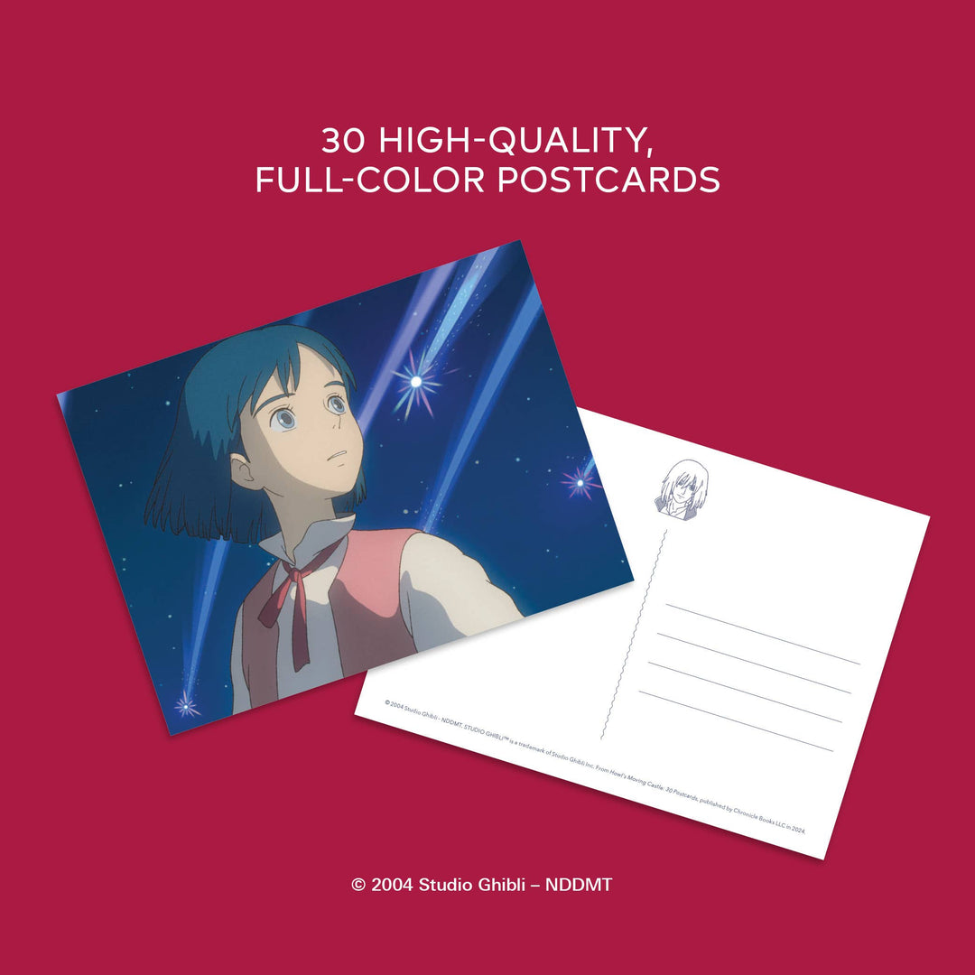 Studio Ghibli Howl's Moving Castle: 30 Postcards NE32726
