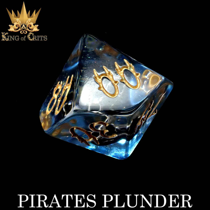 King of Crits Pirates Plunder - 11 Dice Set NE4226