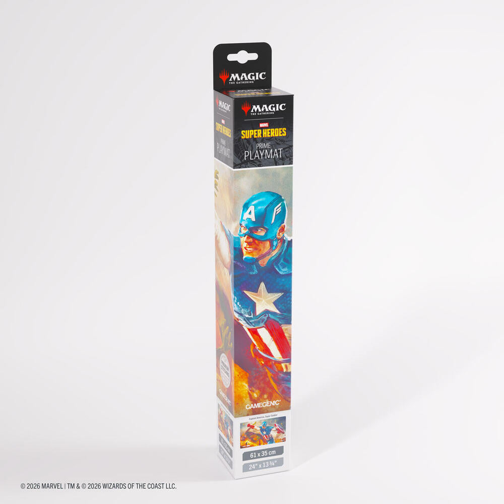 MTG x Marvel Super Heroes Prime Playmat Captain America      NA7926