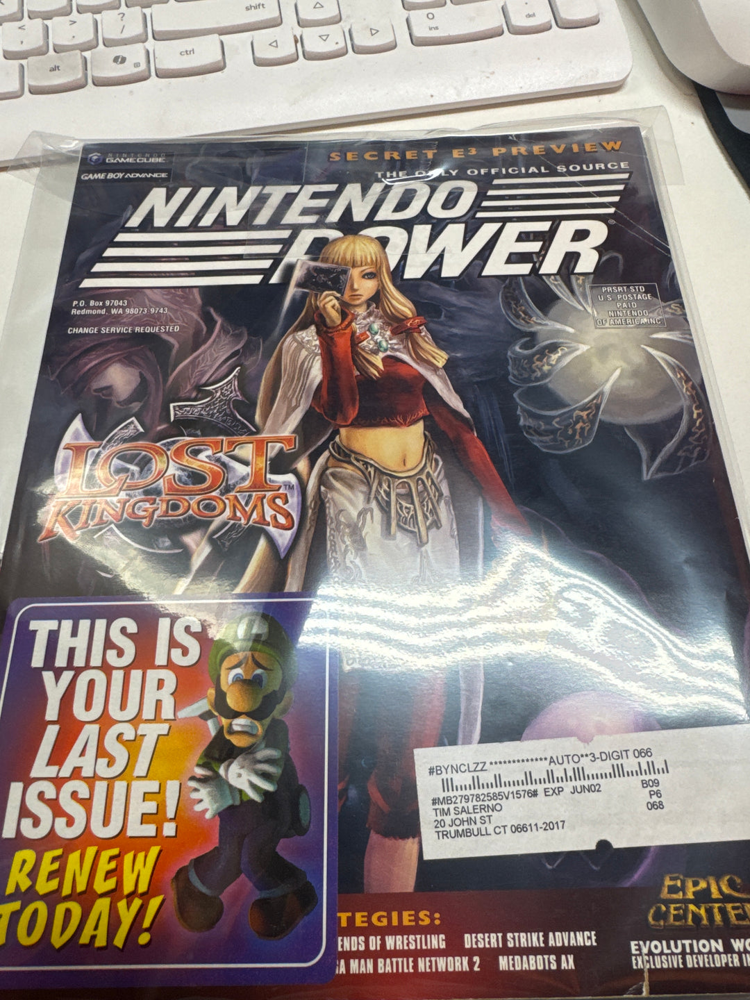 Nintendo Power Issue #157 (Lost Kingdoms) NP5626