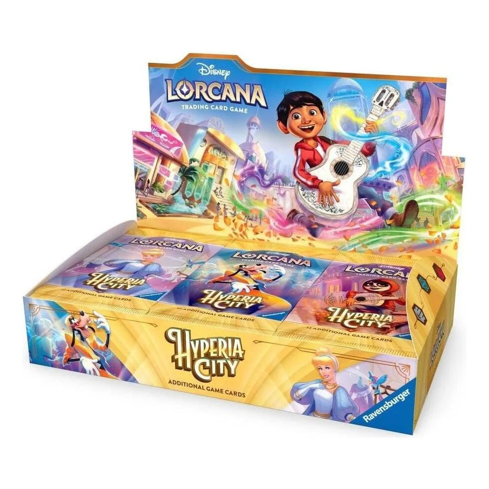 Disney Lorcana - Hyperia City Booster Pack or Box (1 box max per household, IN STORE PICKUP ONLY)