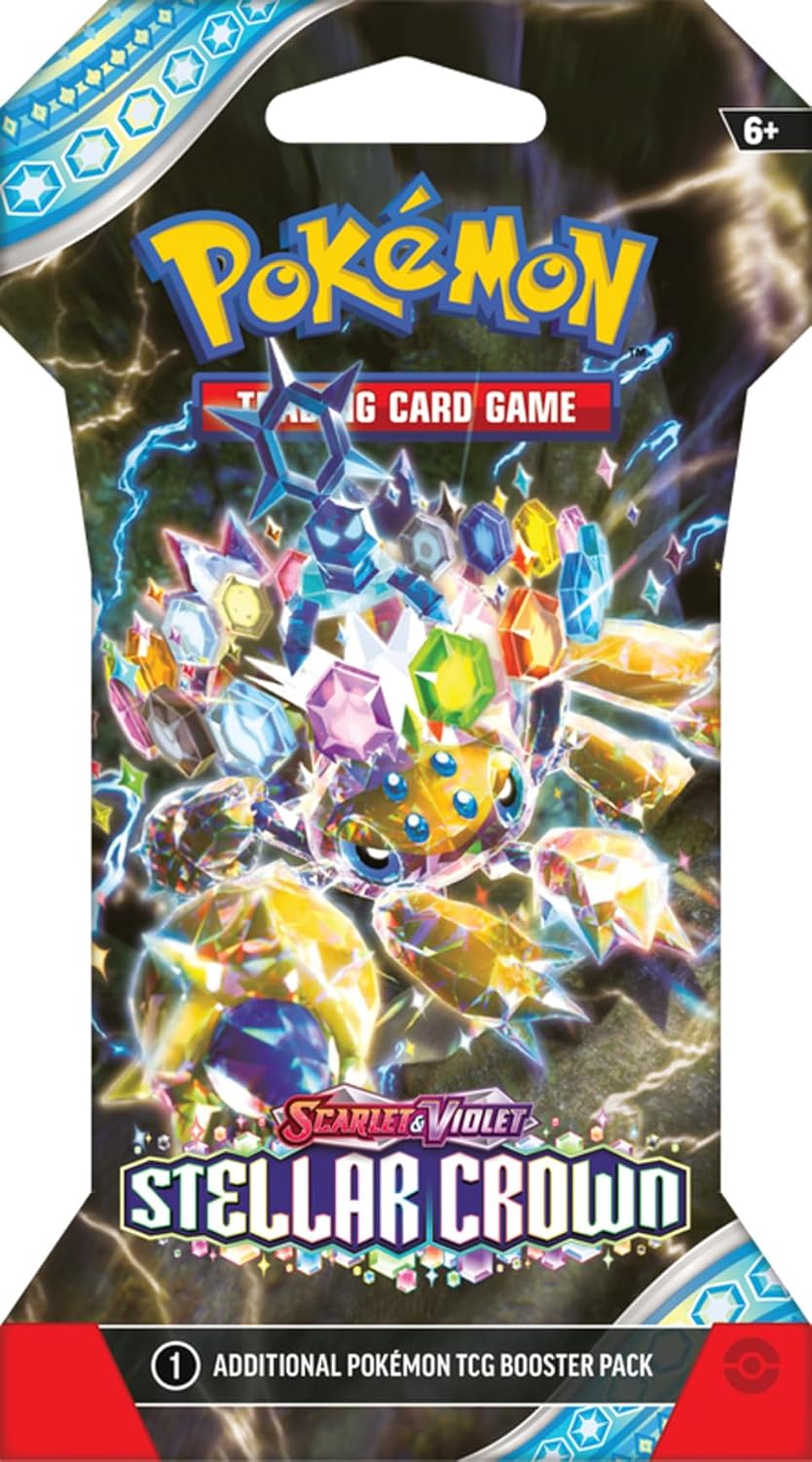 Pokemon TCG: Scarlet & Violet: Stellar Crown Sleeved Booster Pack