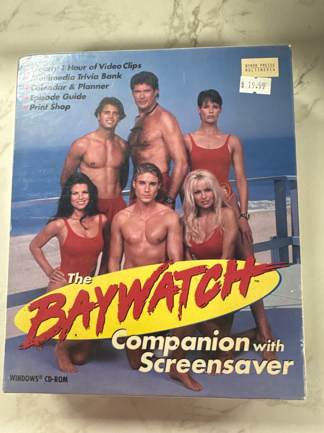The Baywatch Companion With Screensaver (Big Box) PC CD-ROM PC71326
