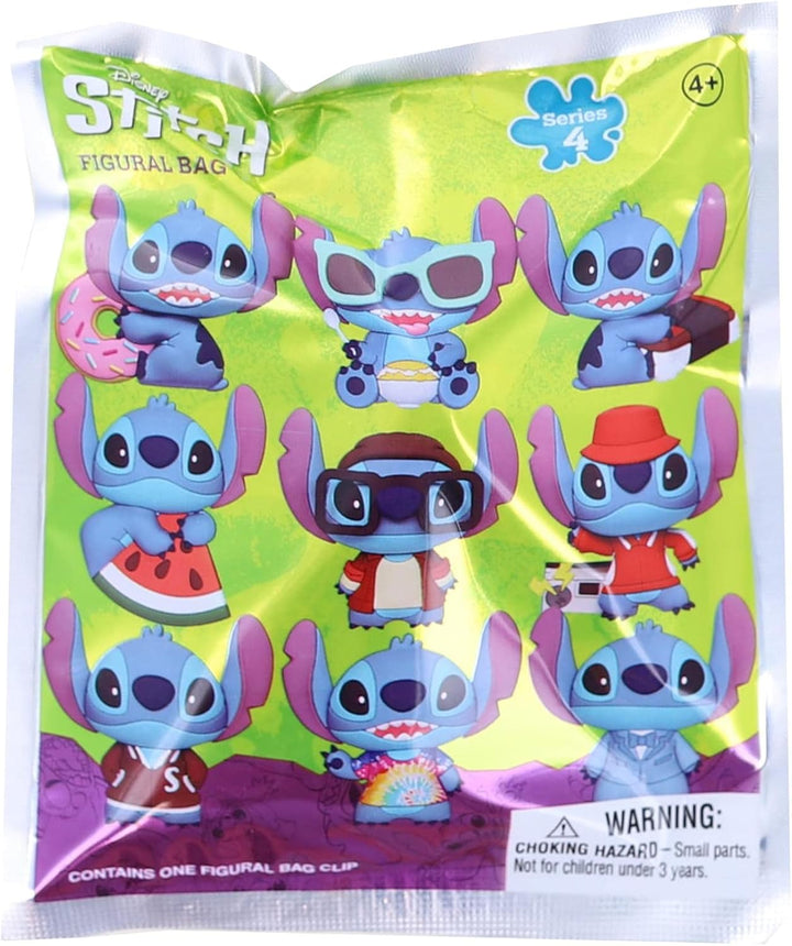 Disney Lilo & Stitch Series 4 3D Figural Bag Clip | One Random