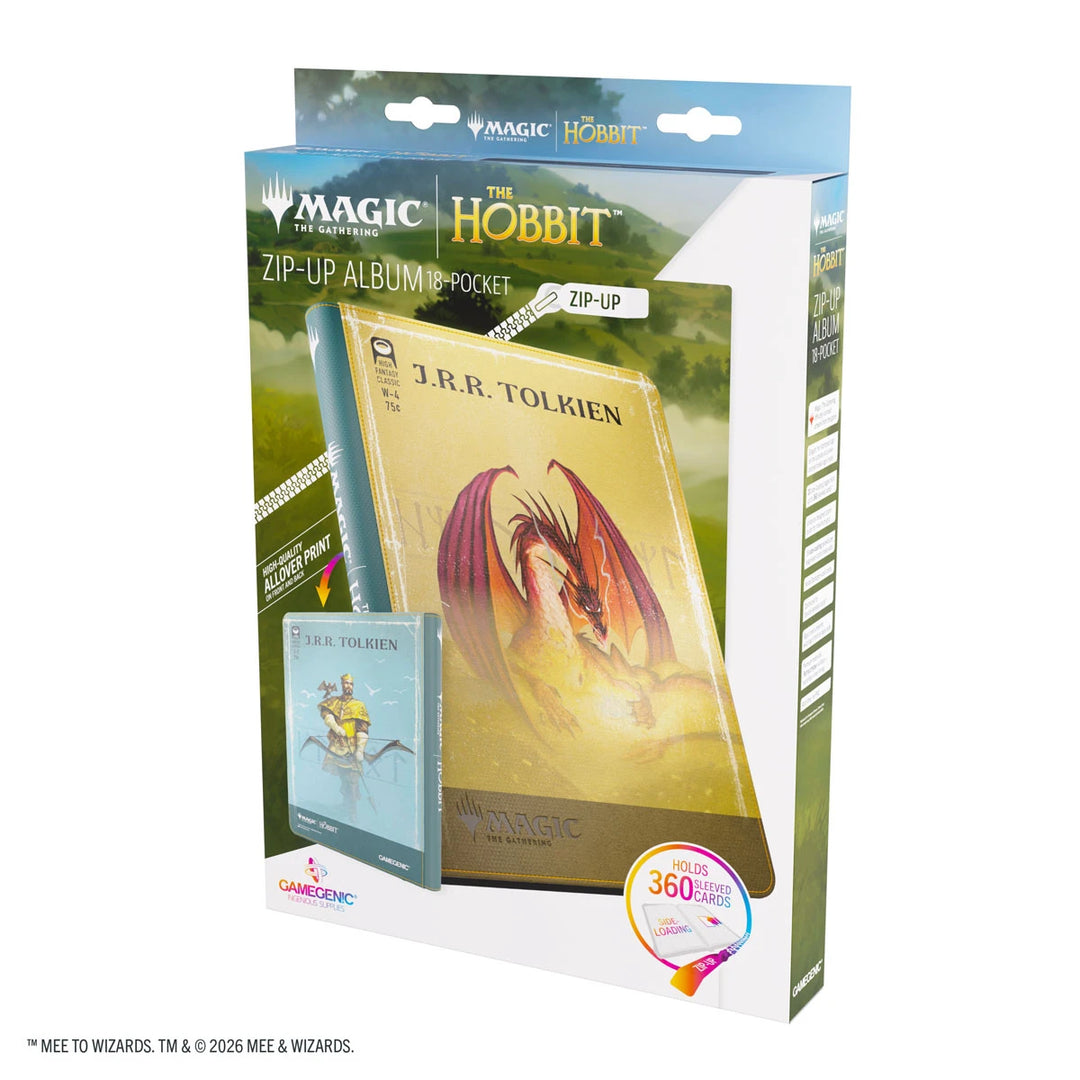 Album: Magic: The Gathering 18-Pocket Zip-Up-The Hobbit-Gleaming Splendor/The King of Dale NA82026
