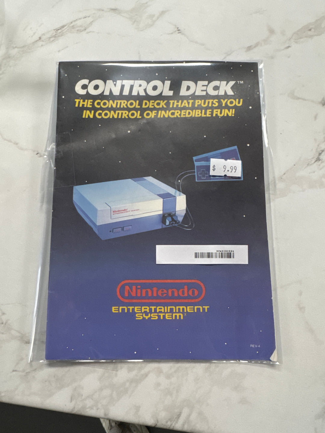 NES Control Deck Console Manual/Instructions Only MO6826