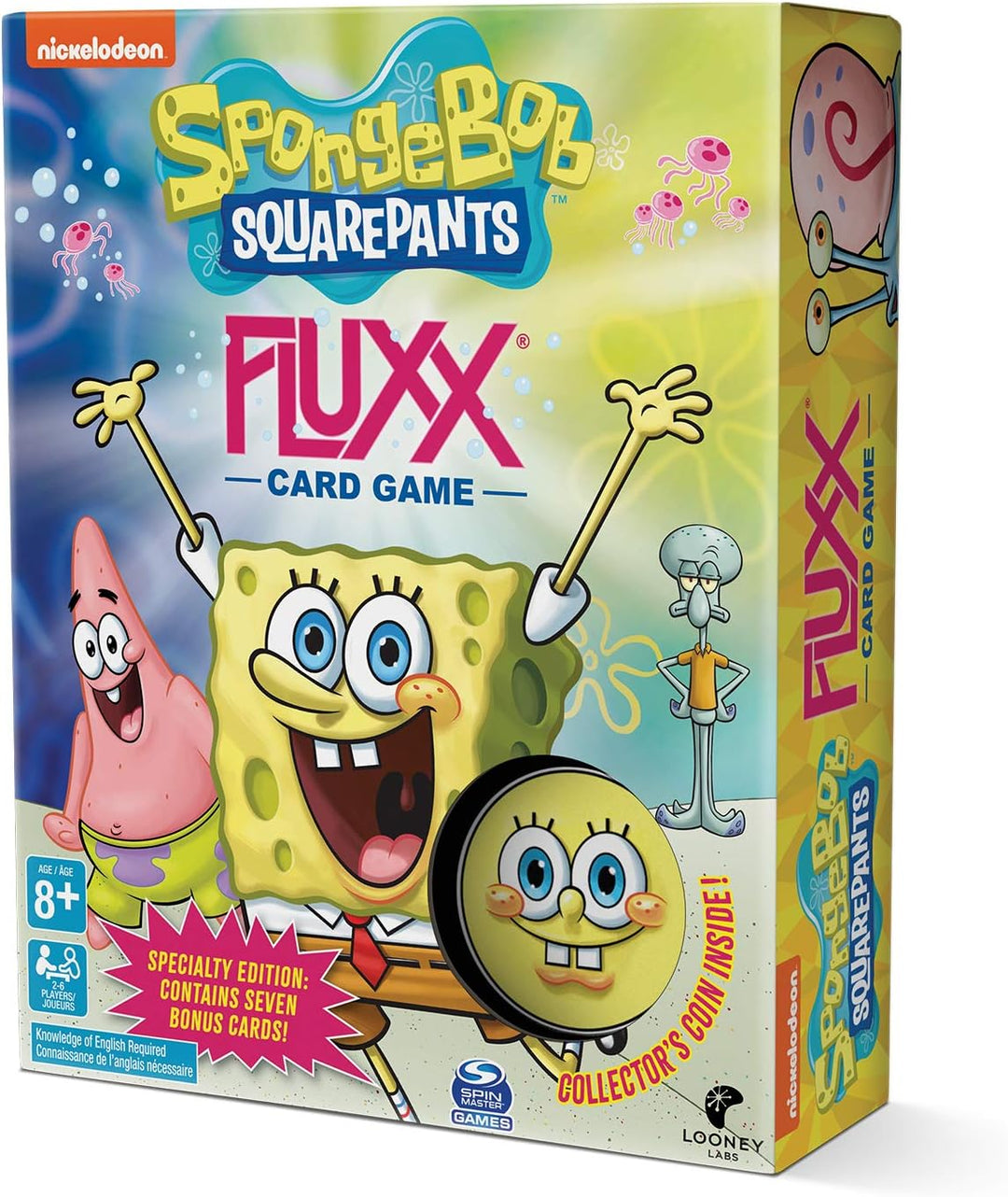 SpongeBob SquarePants Fluxx Card Game - Card - Board  Game  BG82925