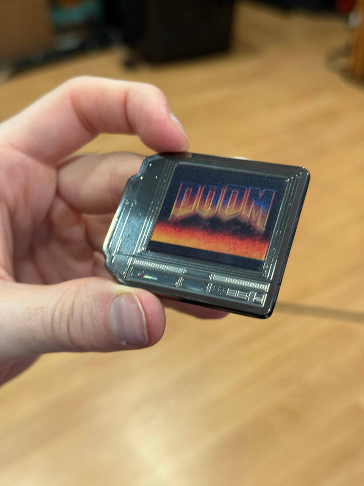 2.5" Lenticular Doom CRTV Enamel Pin - NE32726