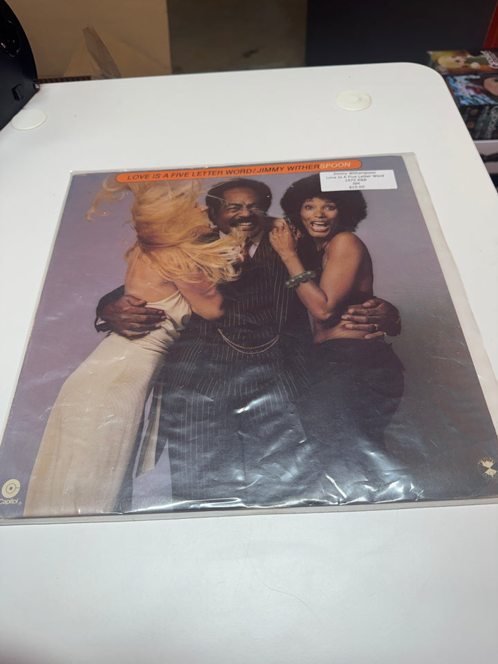 Jimmy Witherspoon - Love is a Five Letter Word (NM Condition) Vinyl Record   VR32026