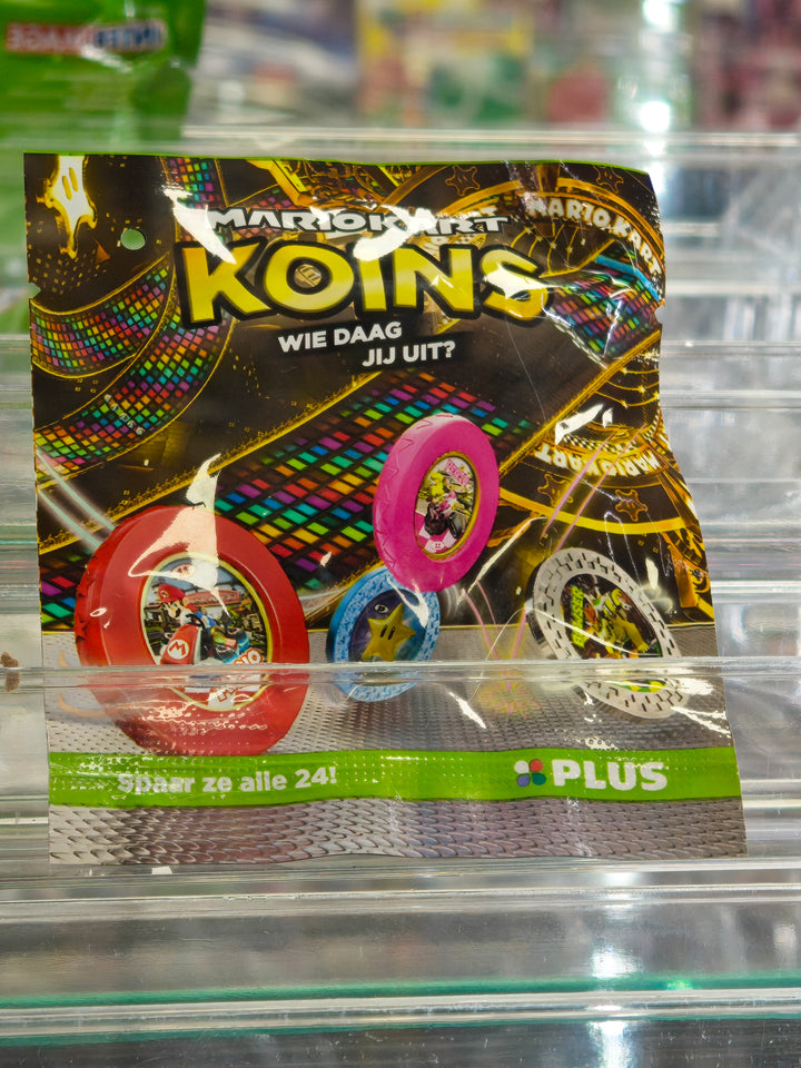 Mario Kart KOINS: Wie Daag Jij Uit? (Who Do You Challenge?) Dutch Promo Mystery Collectors Coin