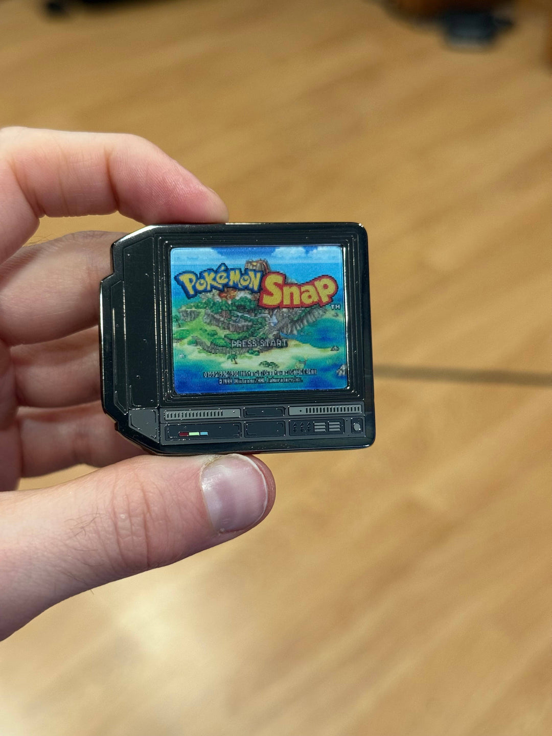 2.5" Lenticular Pokemon SNAP CRTV Enamel Pin - NE32726