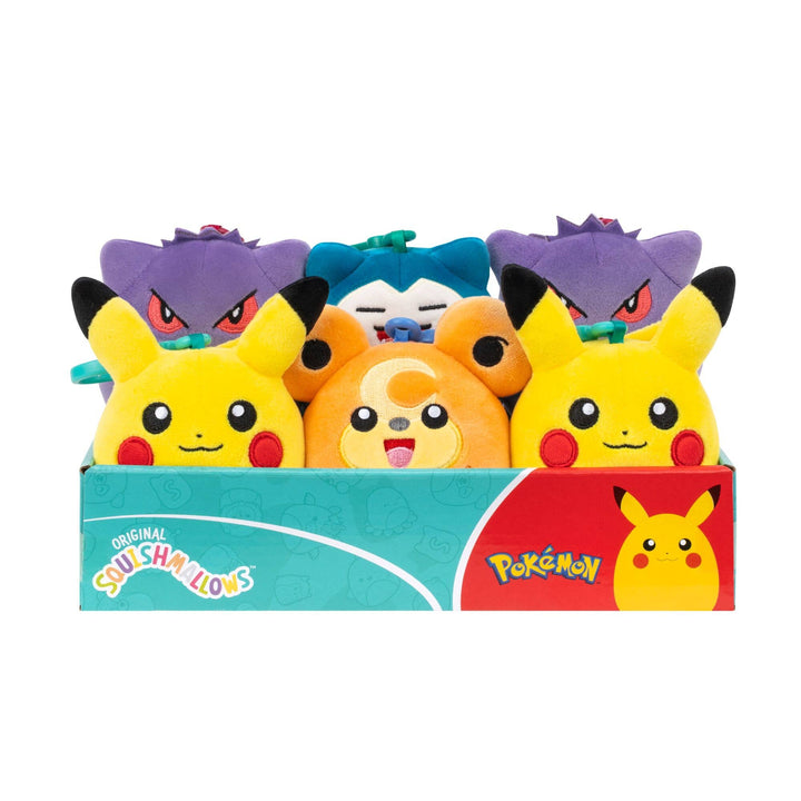 Squishmallows 3.5" Plush Clip Pokemon Plush (Assorted) 1 Piece (Random) NE8726