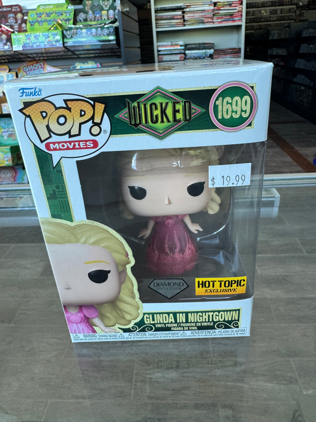 Wicked: Glinda in Nightgown (Hot Topic, Diamond Collection) #1699 - Funko Pop