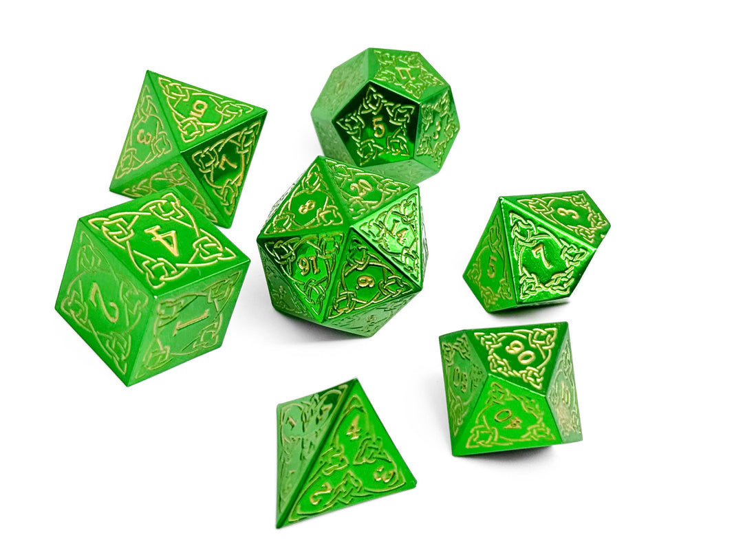 Norse Foundry Celtic Mystery Metal Dice Set NE31726