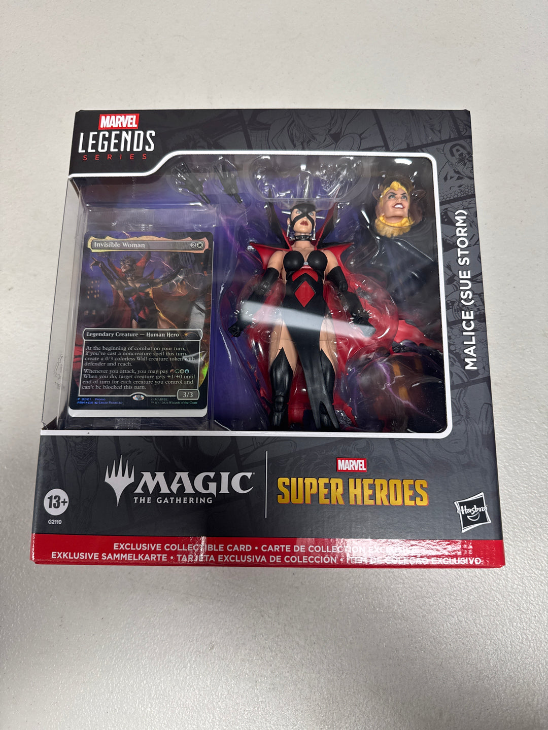 Marvel Legends Series Marvel Super Heroes Magic: The Gathering Malice (Sue Storm) NE10626