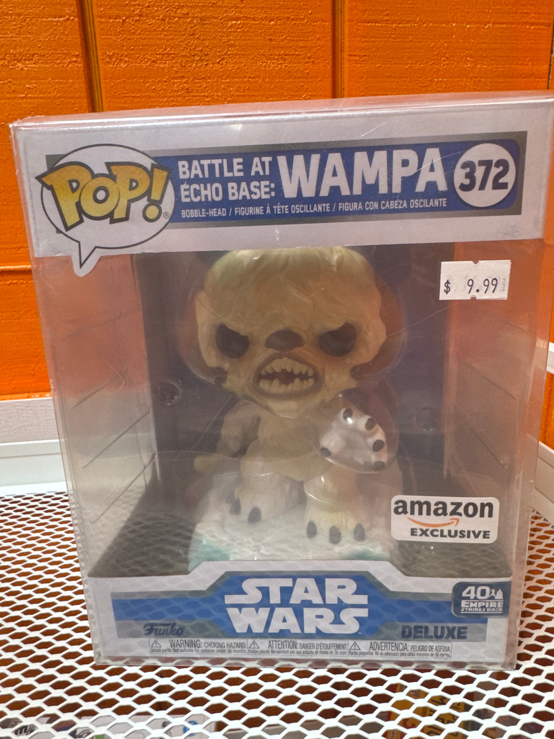 Funko Pop Battle At Echo Base Wampa #372 (Amazon) Star Wars FP41626