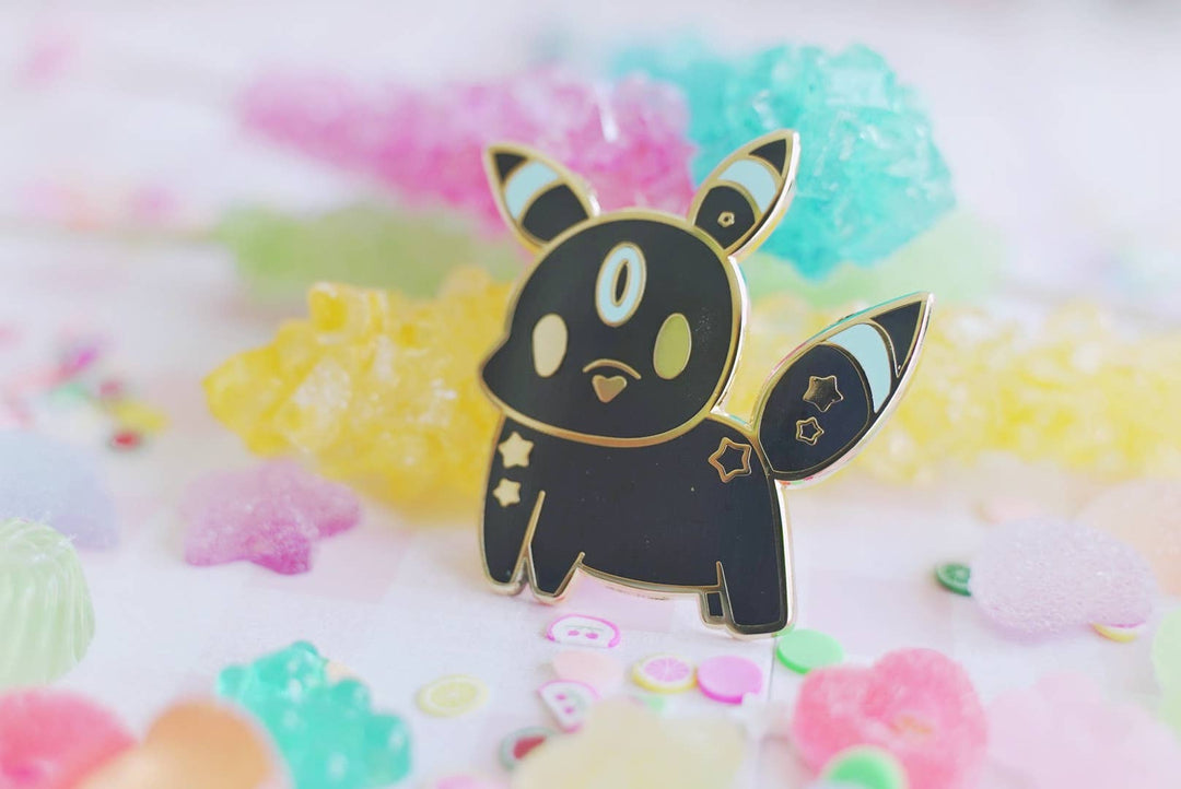 Shiny Umbreon Pokemon Enamel Pin NE33126