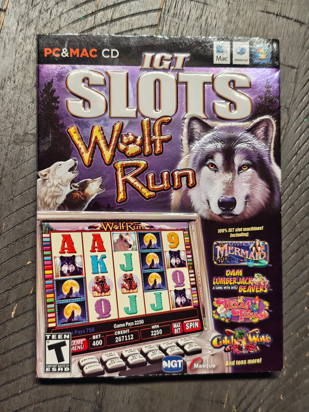 IGT Slots: Wolf Run - PC CD-ROM PC52226