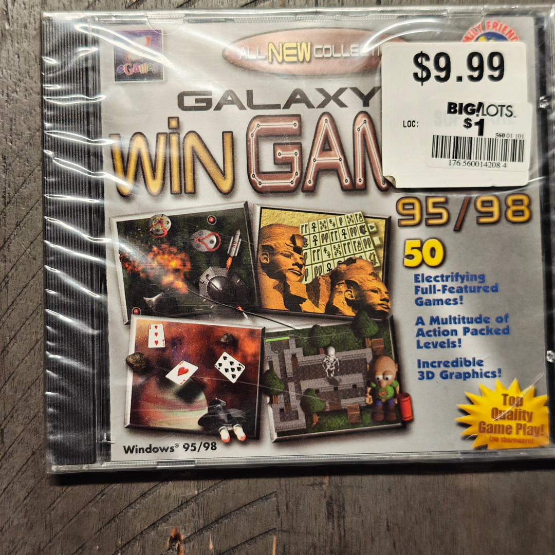 Galaxy of Win Games 95/98 - PC CD-ROM PC52226