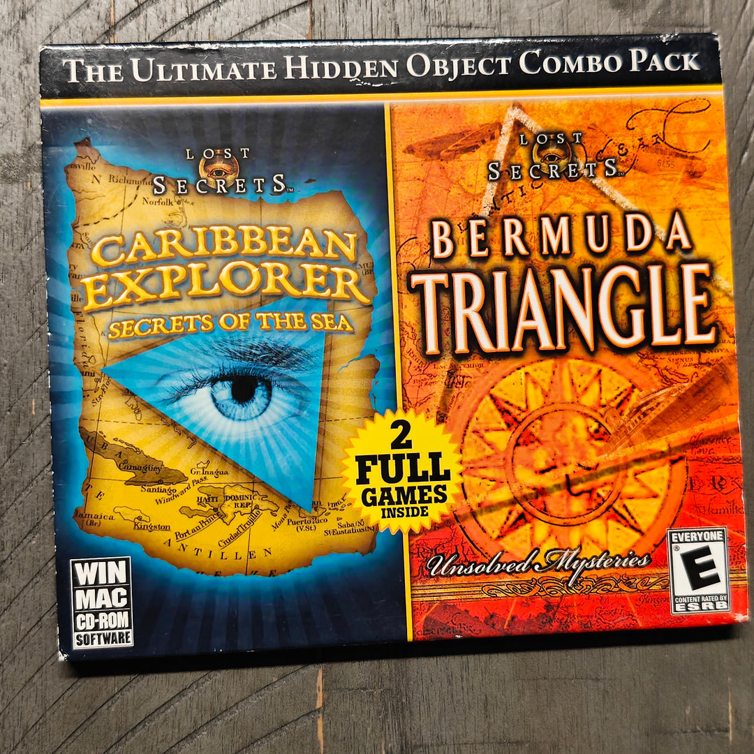 Lost Secrets 2 Pack (Caribbean Explorer & Bermuda Triangle) - PC CD-ROM PC52226