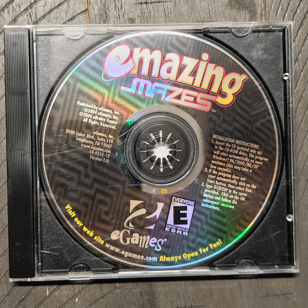 eMazing Mazes - PC CD-ROM PC52226