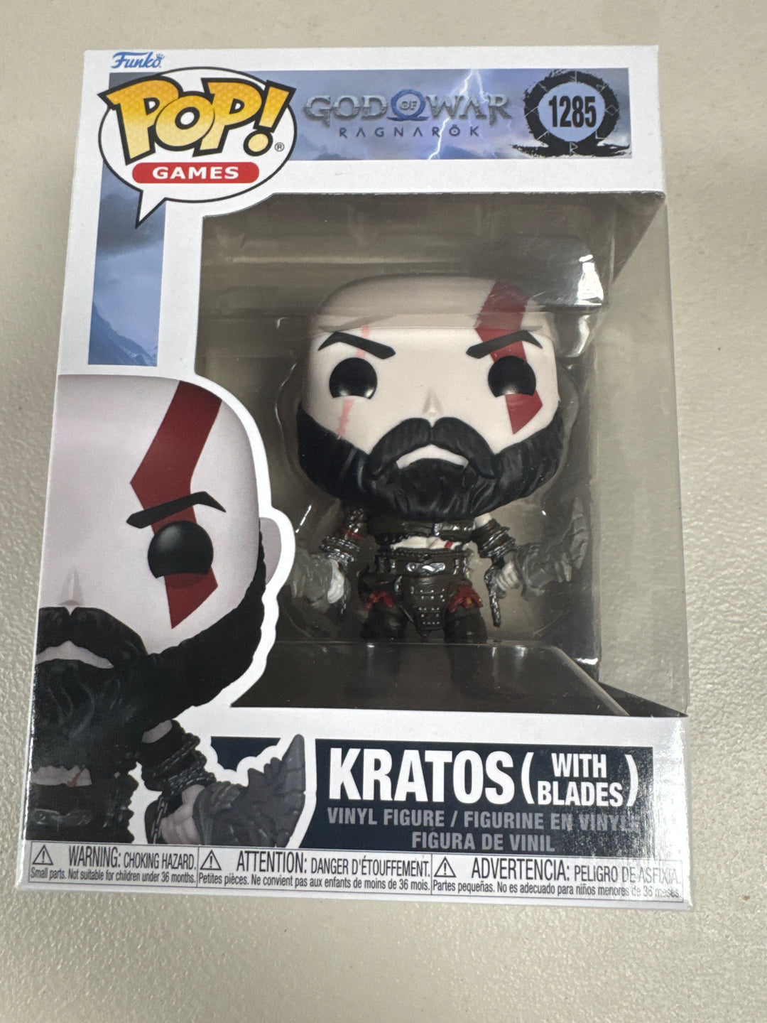 Funko Pop! Kratos (With Blades) #1285 God of War Ragnarok  FP92826