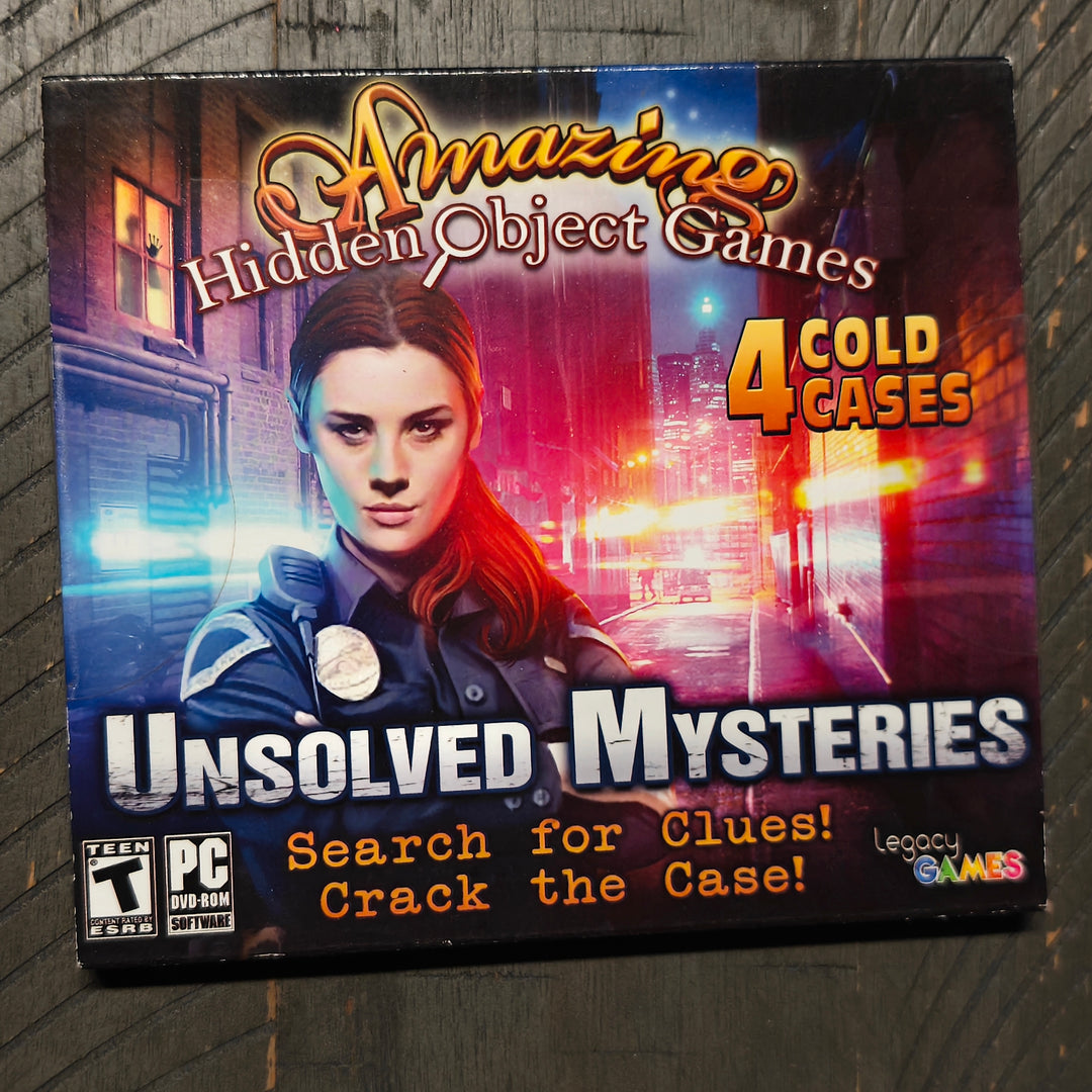 Amazing Hidden Object Games: Unsolved Mysteries - PC DVD-ROM PC52226