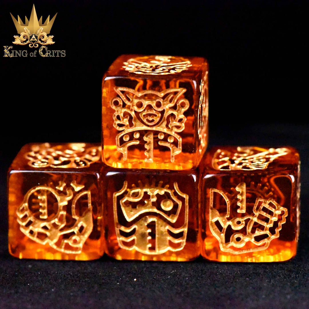 King of Crits Ancient Artificer - 11 Dice Set NE4226