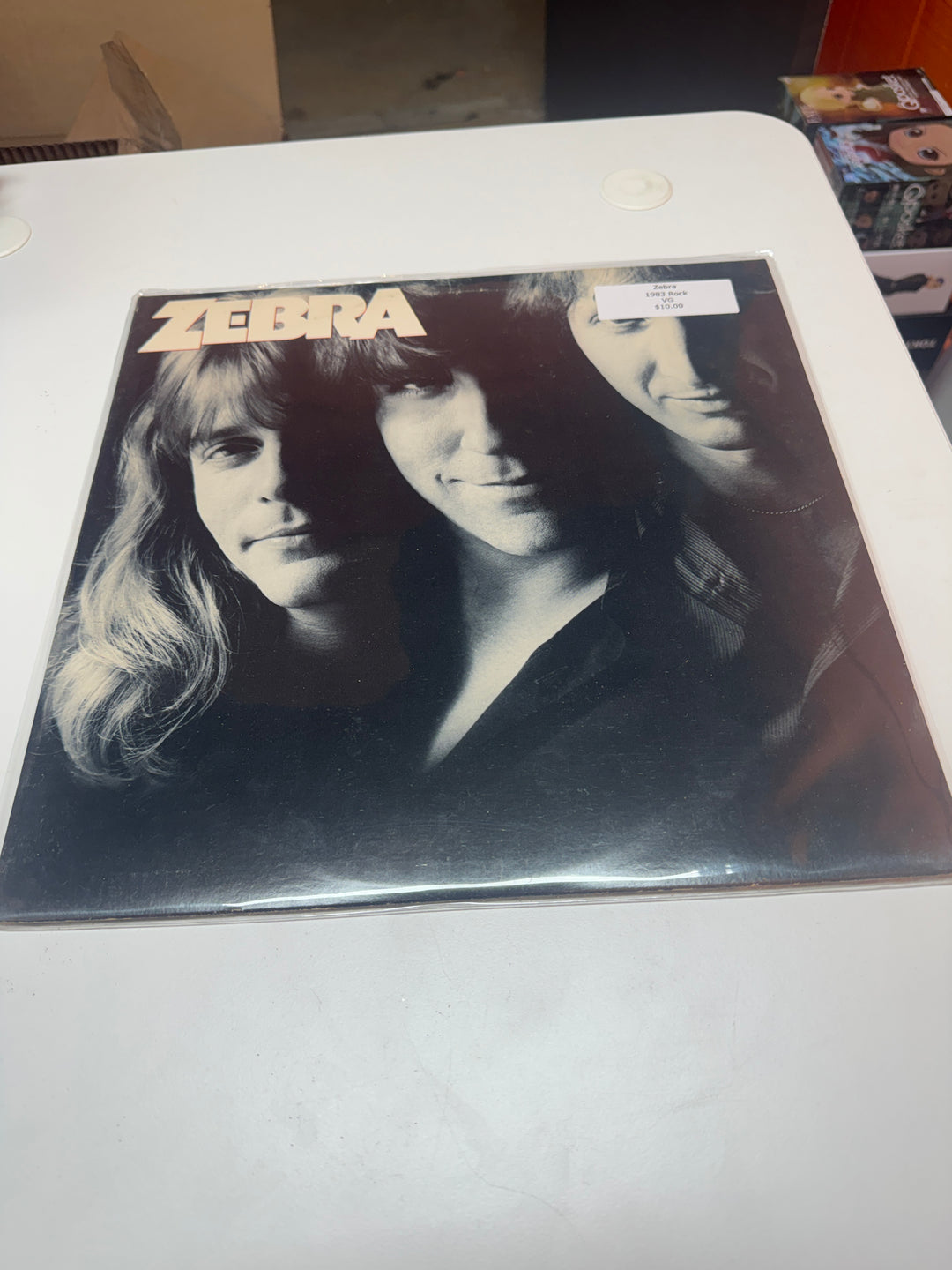 Zebra - S/T (VG Condition) Vinyl Record   VR32026