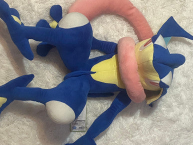 Little Buddy Pokémon Greninja Big More Plush with Keychain