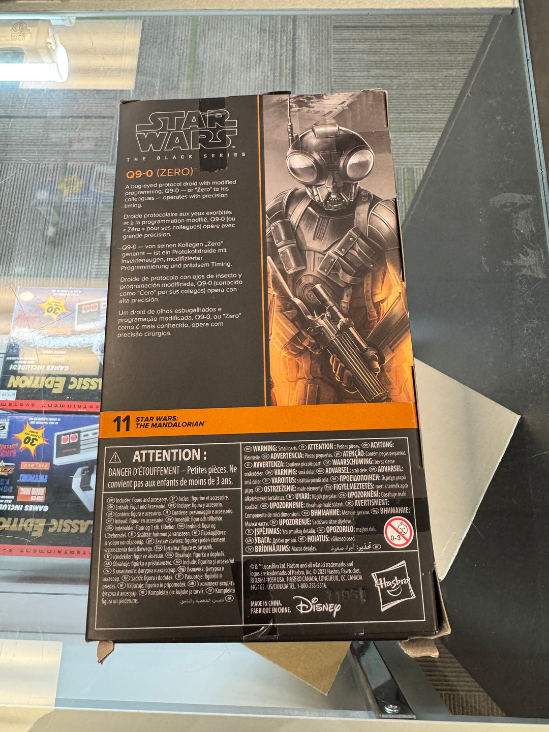 Star Wars Black Series Q9-0 (Zero) 6-Inch Action Figure NIB 36251