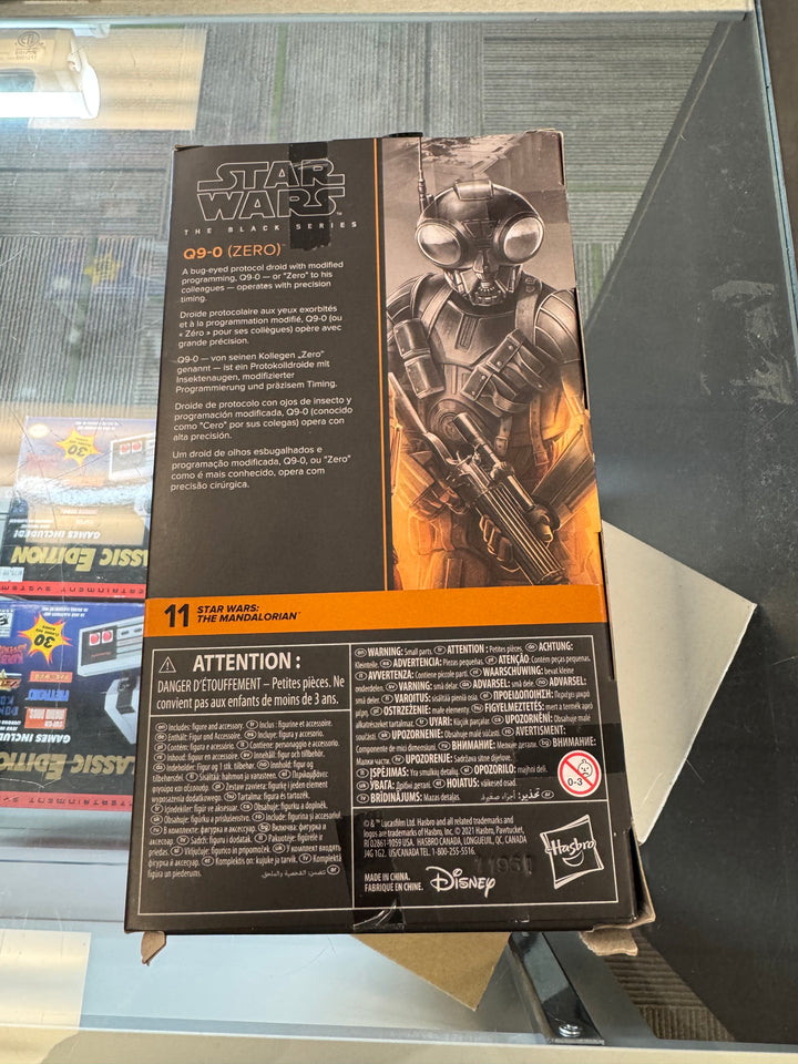 Star Wars Black Series Q9-0 (Zero) 6-Inch Action Figure NIB 36251