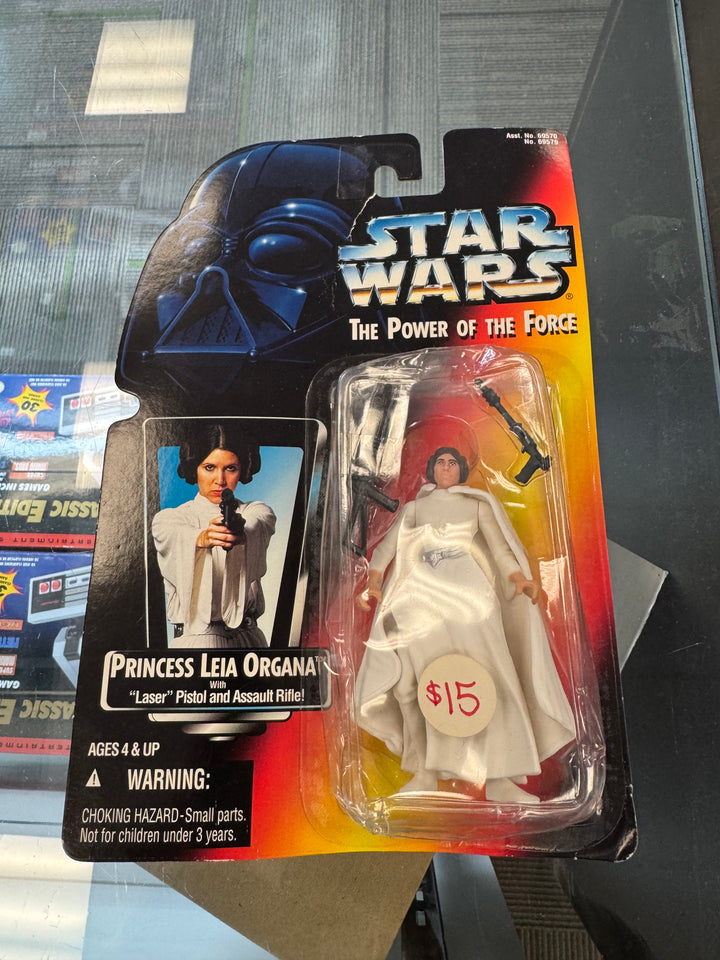 Star Wars Princess Leia Organa Action Figure Power of the Force 1995 Kenner New 36251