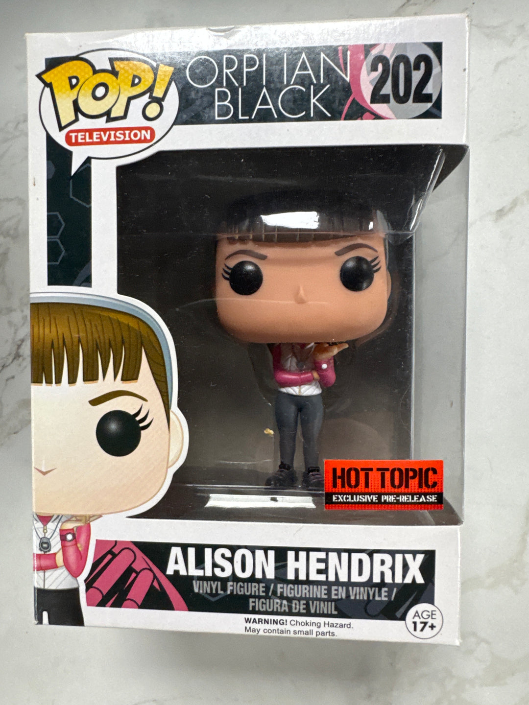 Funko Pop! Alison Hendrix #202 Hot Topic Orphan Black FP72026