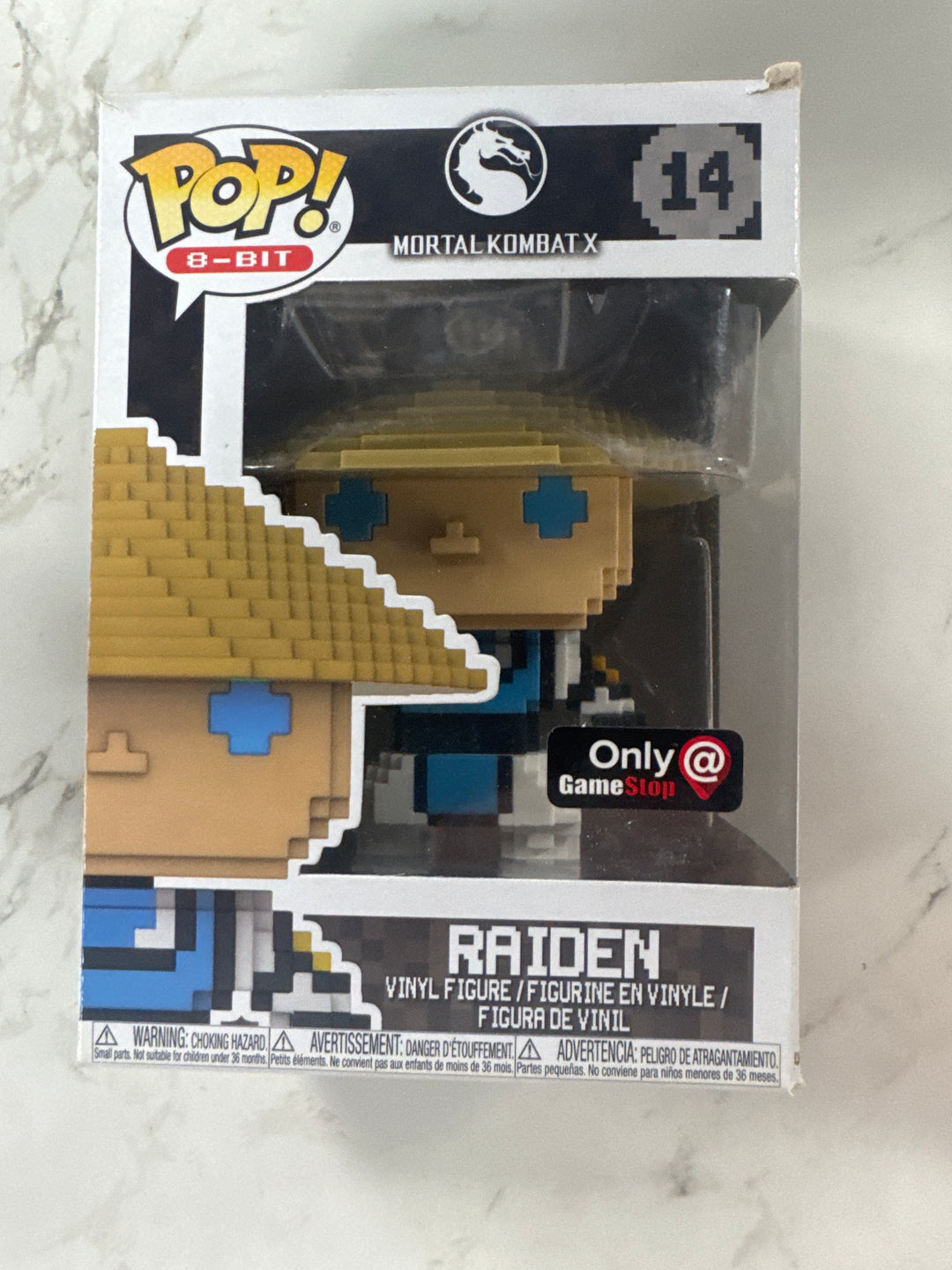 Funko Pop! Raiden (8 Bit) #14 Mortal Kombat X FP72026