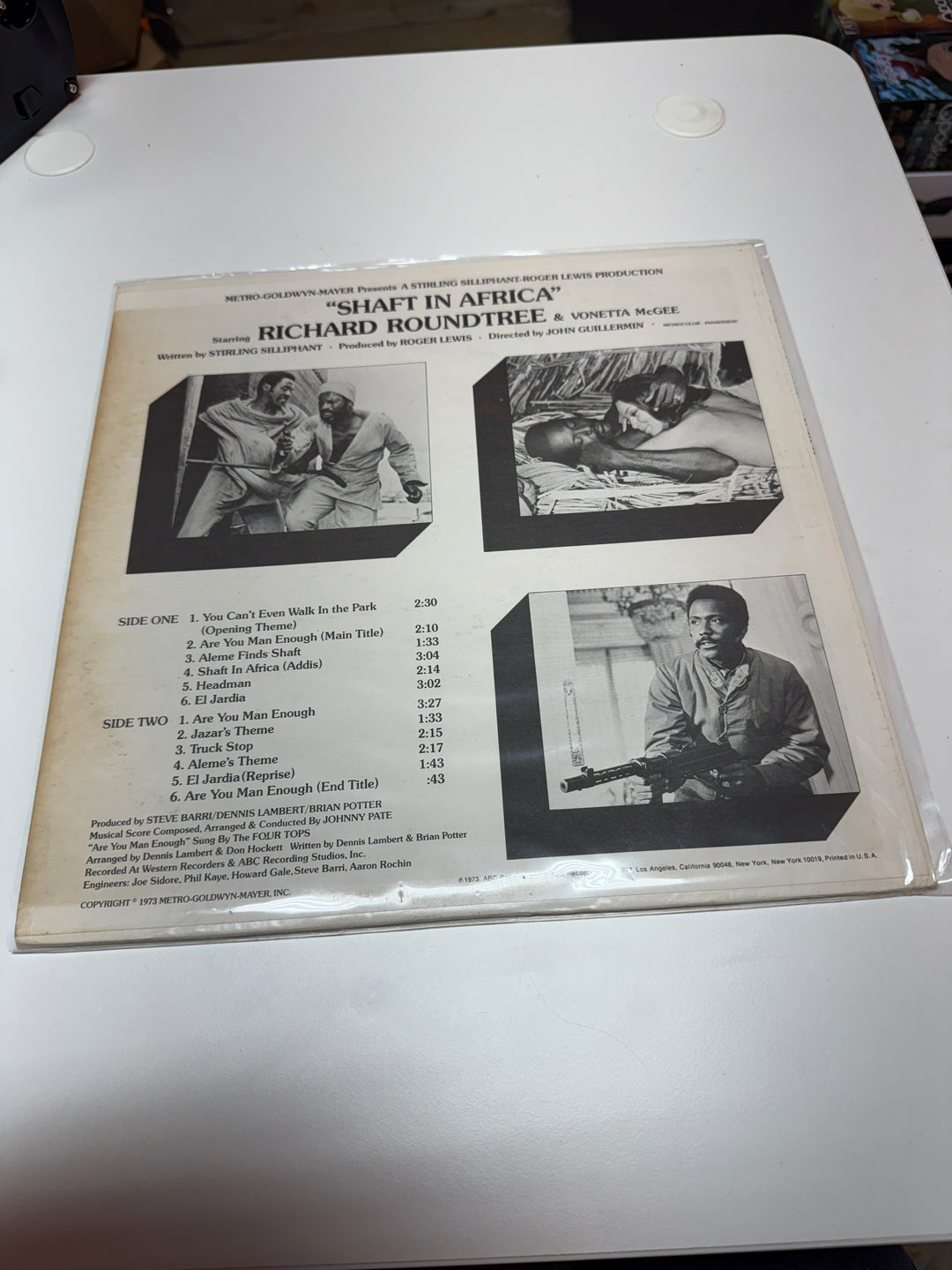 Johnny Pate - Shaft in Africa Soundtrack - (NM Condition) Vinyl Record   VR32326