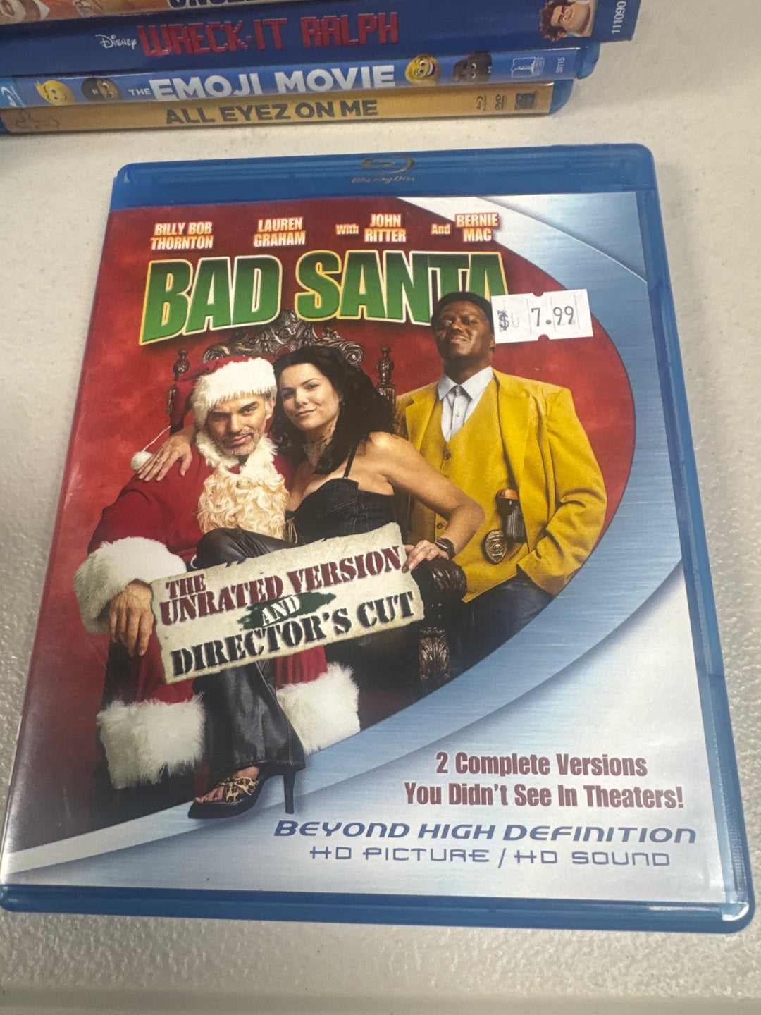 Bad Santa: The Unrated Version and Director's Cut - Blu Ray PM10826