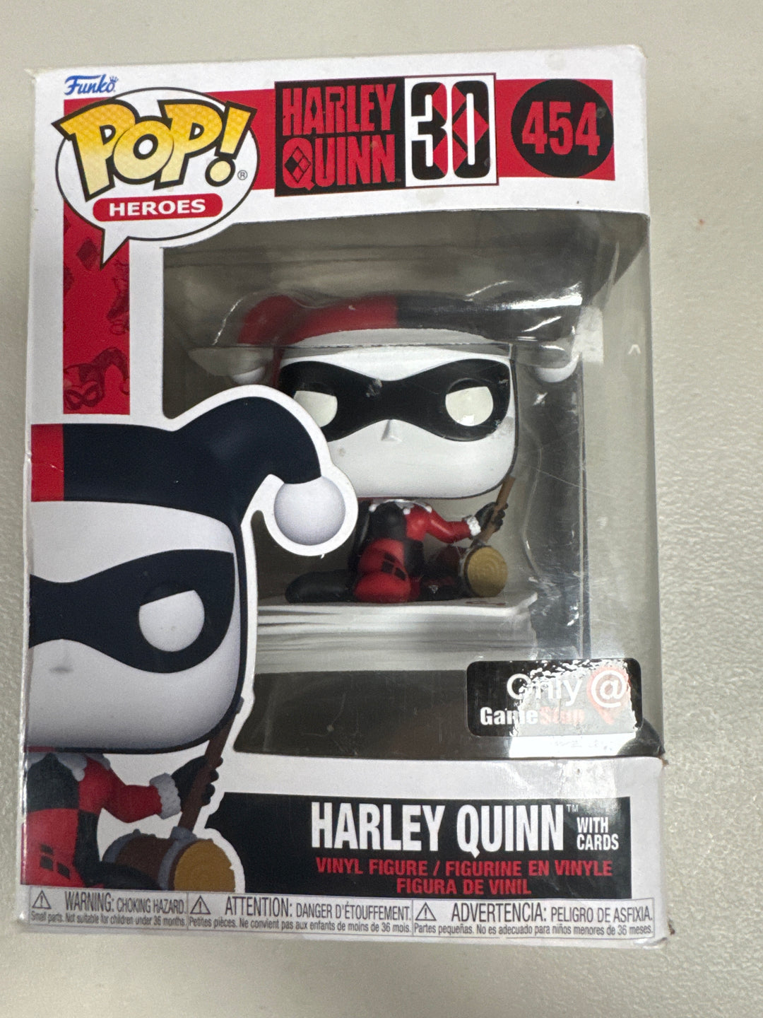 Funko Pop! Harley Quinn (with Cards) #454 DC FP81826