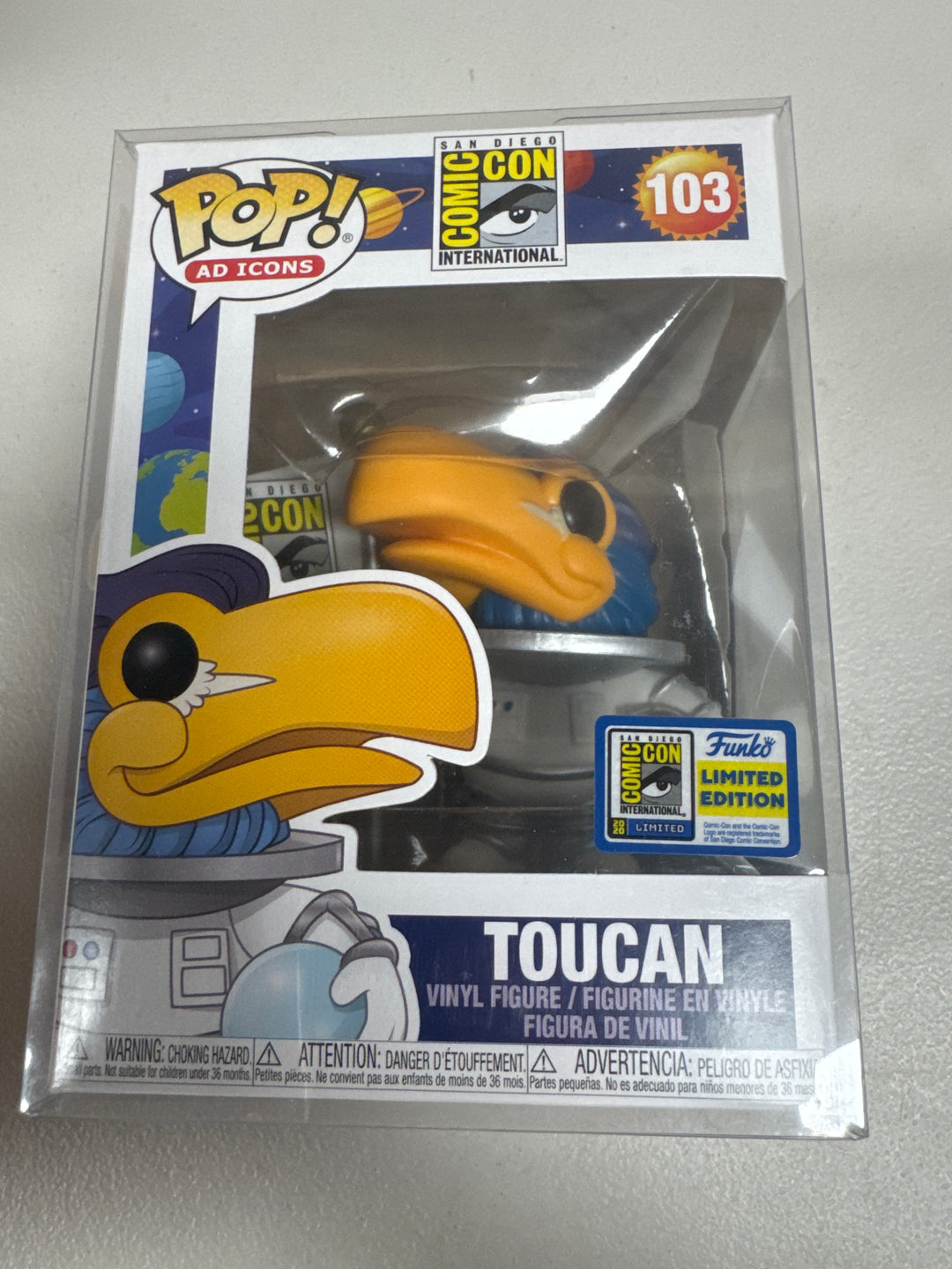 Funko Pop! Toucan #103 San Diego Comic Con FP72426